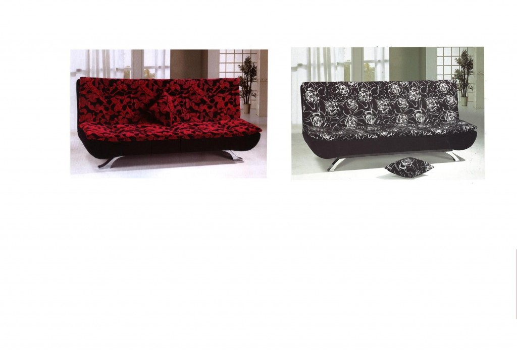 Sleeper Couches Pillow Top with 2 scatter pillows