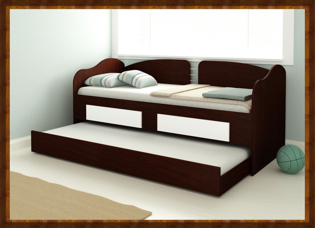 Sofa single beds with 2 drawers and underbed