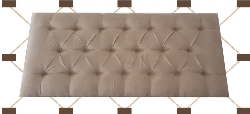 Deep Diamond Button Headboard Headboards with same material or leather cover buttons