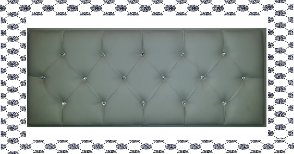 Bedfords Deep Diamond Button Headboards Headboard with Diamond Buttons