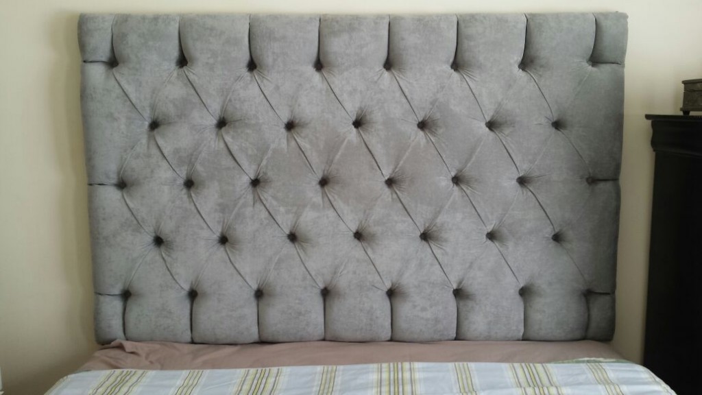 Deep Diamond Button Headboard