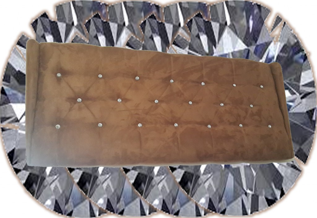 Bedfords Stitch Diamond Headboard Headboards with wingback