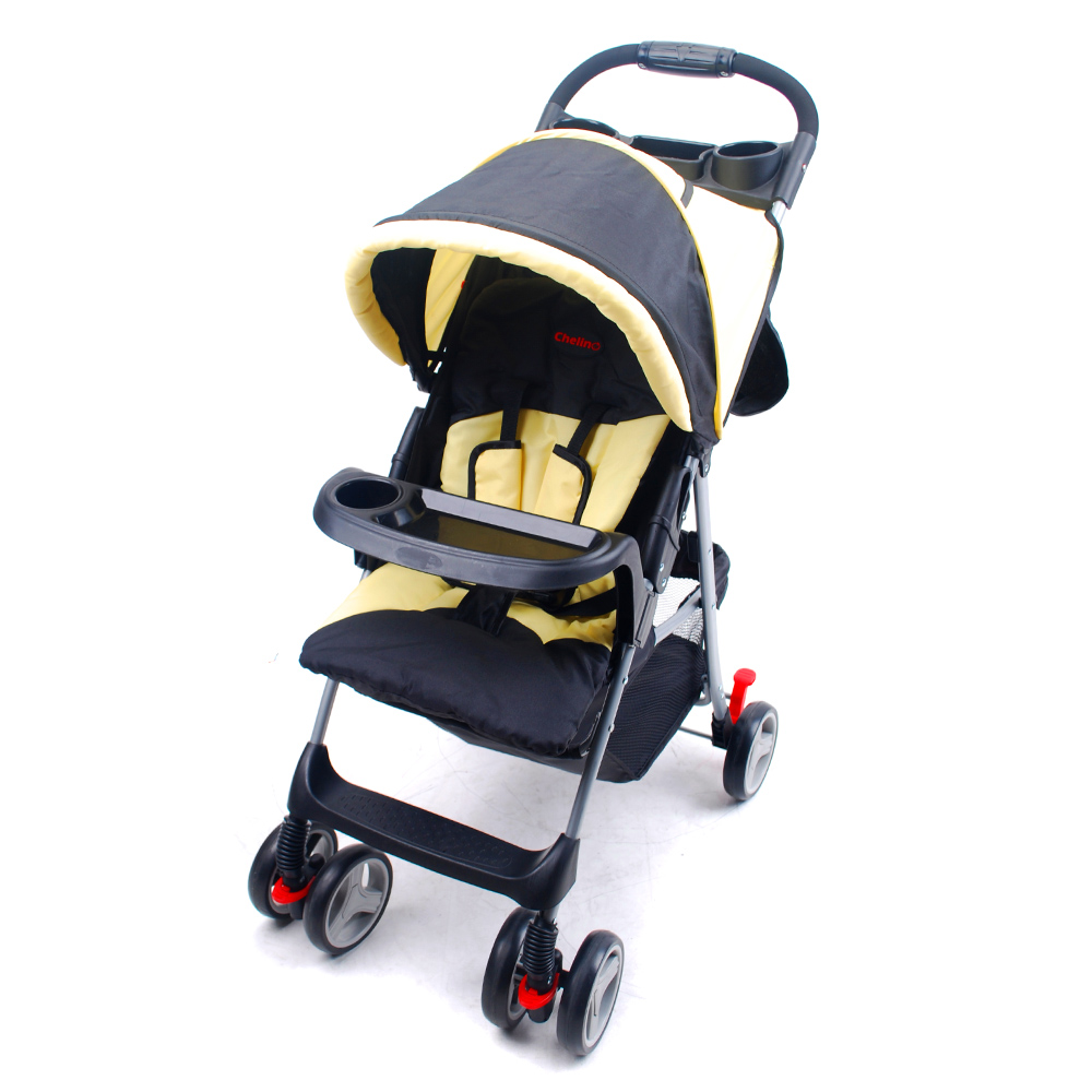 yellow pram