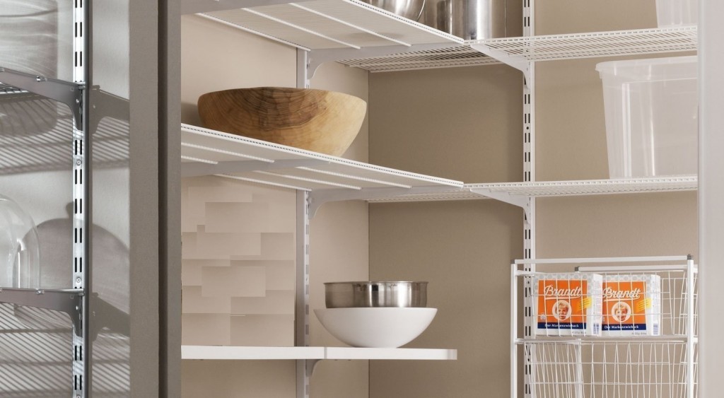 BCS Wall Band Easy Mounting and Clip On Shelving and Baskets
