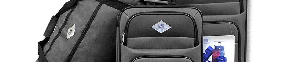 Five Piece Grey Travel Set